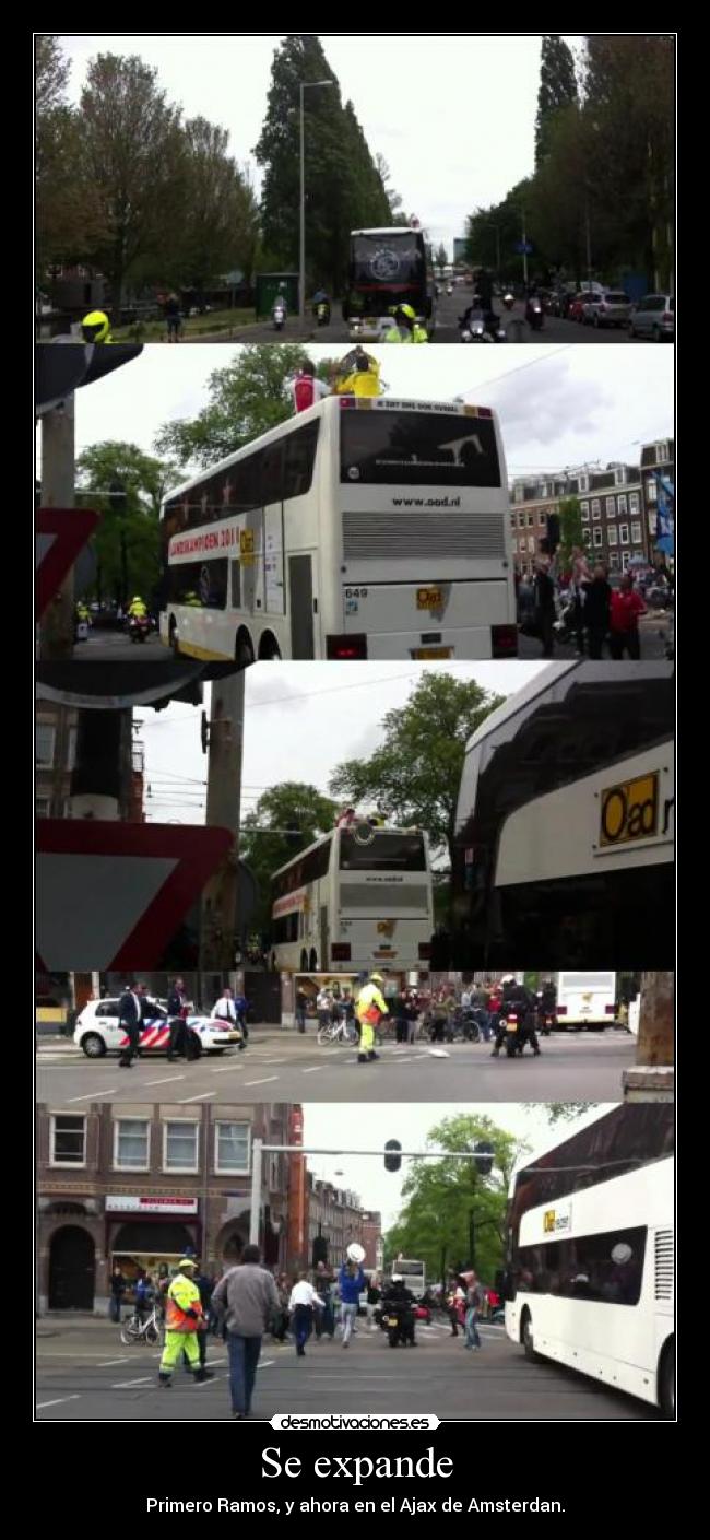 Se expande - Primero Ramos, y ahora en el Ajax de Amsterdan.