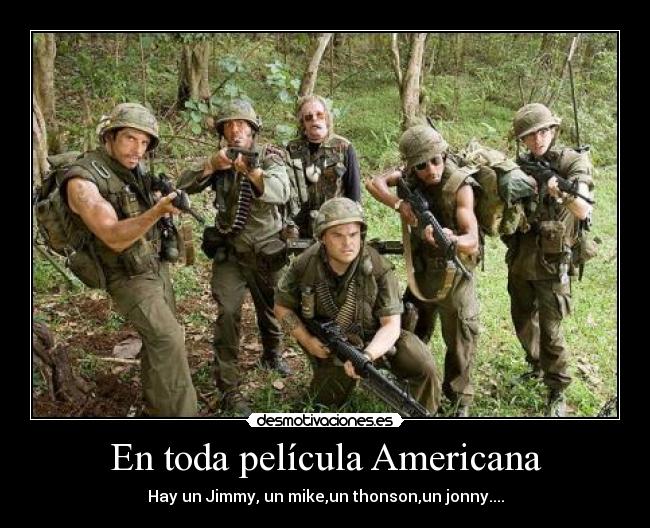 En toda película Americana - 