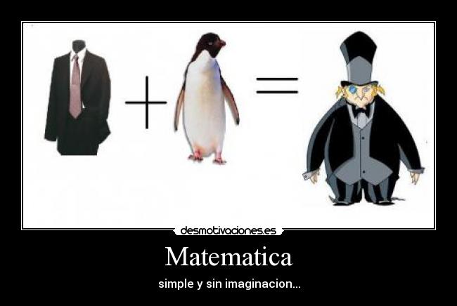 carteles matematica desmotivaciones