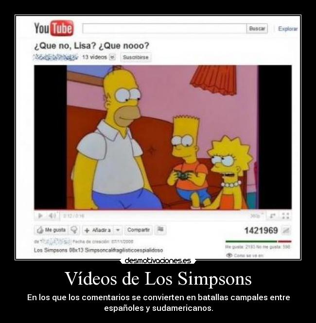 Vídeos de Los Simpsons -