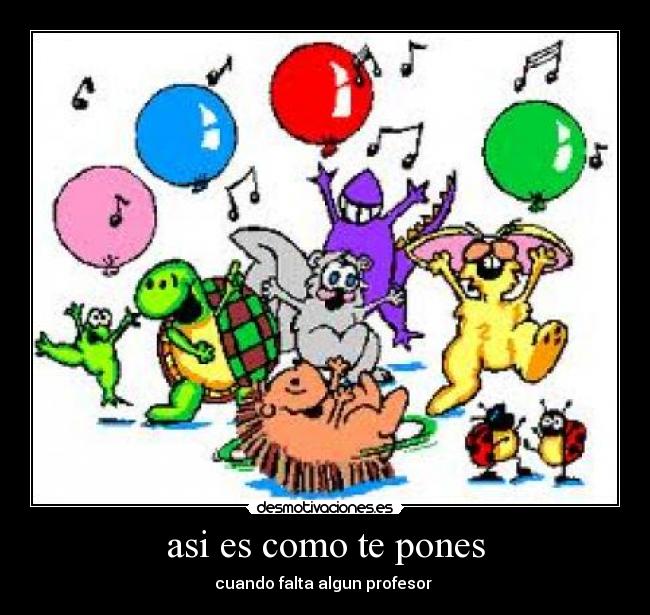 asi es como te pones - 
