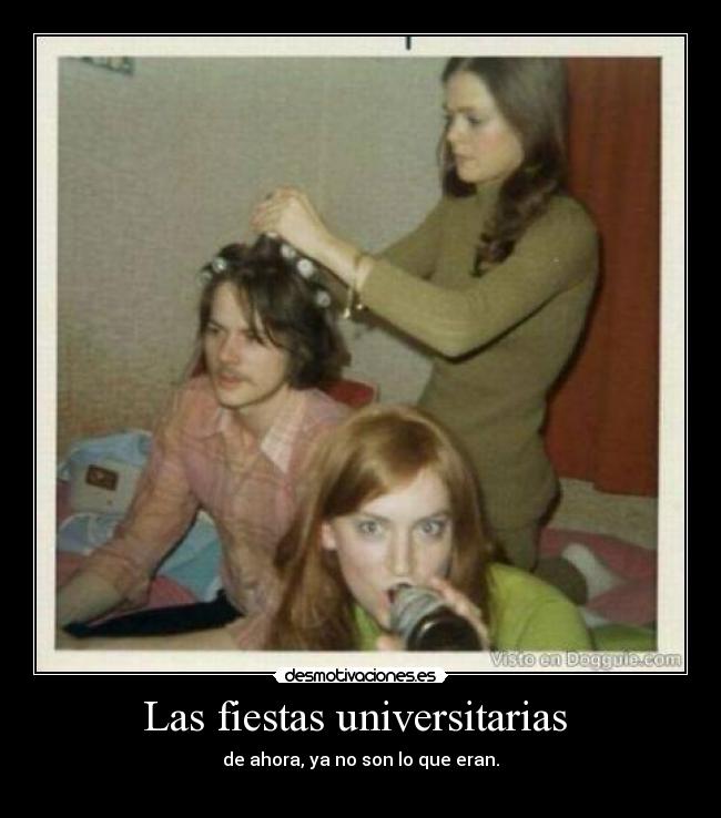 Las fiestas universitarias -