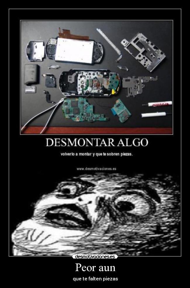 carteles que te falten piezas desmotivaciones