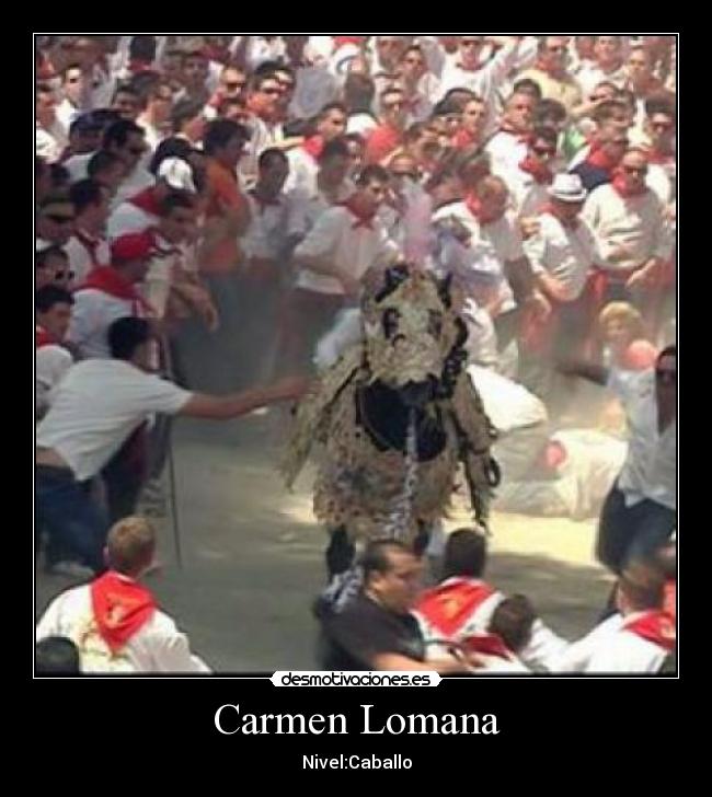 Carmen Lomana - Nivel:Caballo