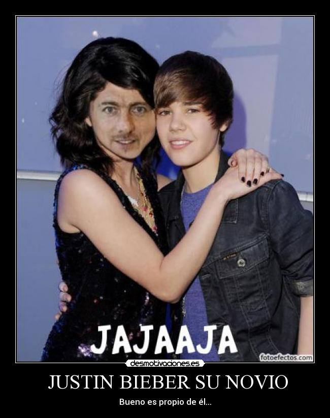 JUSTIN BIEBER SU NOVIO -