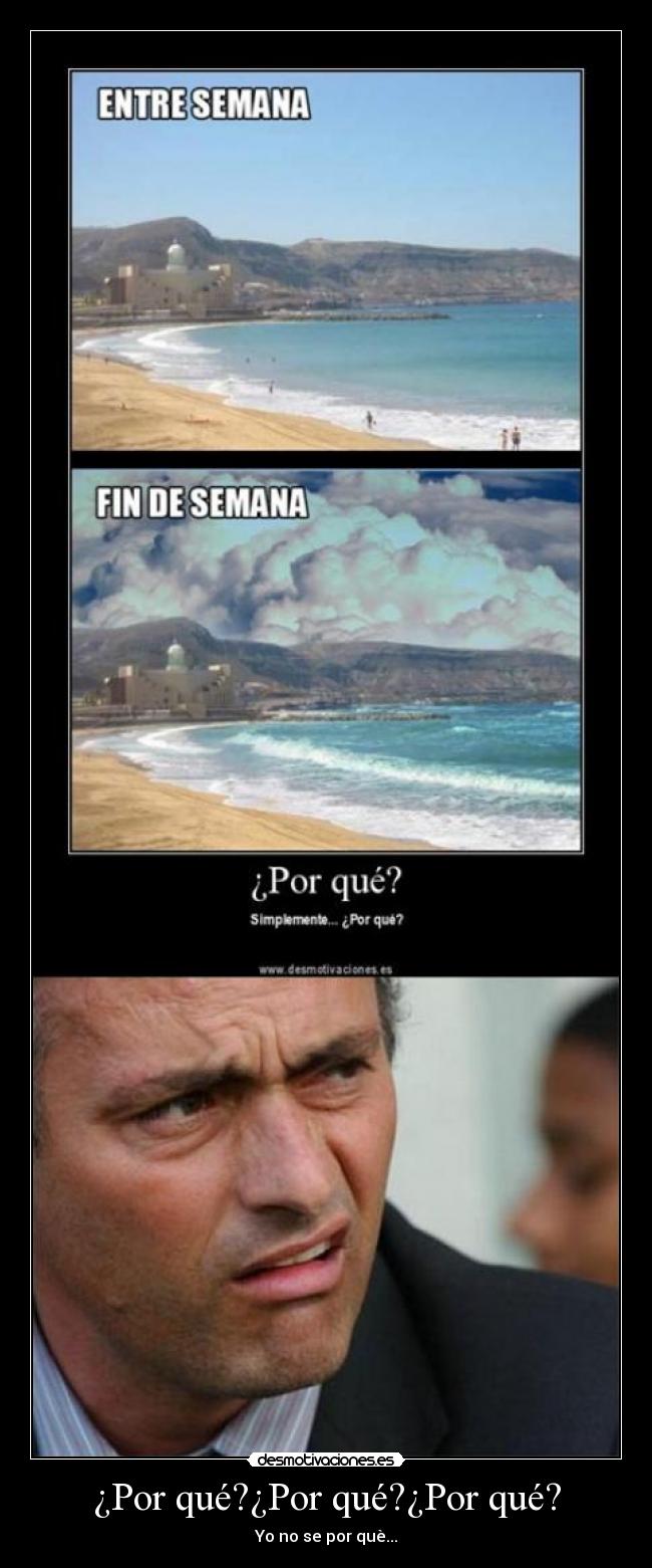 ¿Por qué?¿Por qué?¿Por qué? - Yo no se por què...