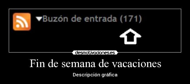 Fin de semana de vacaciones - 