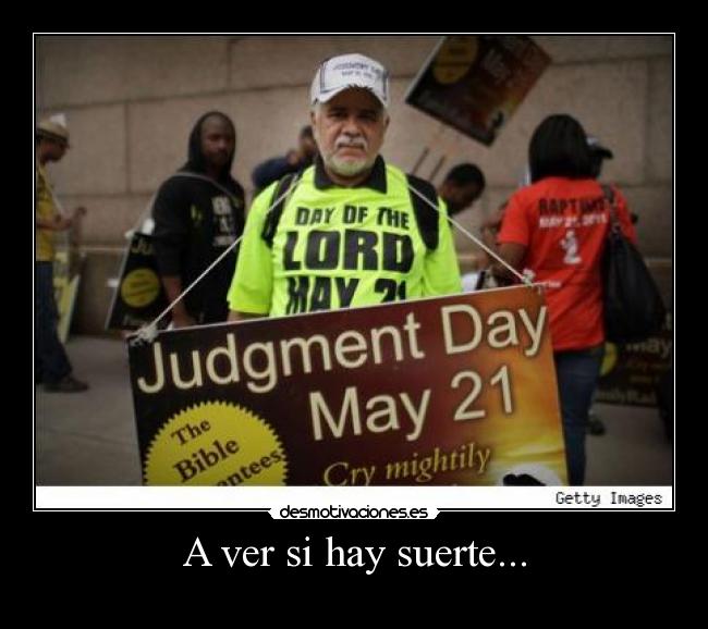 A ver si hay suerte... - 