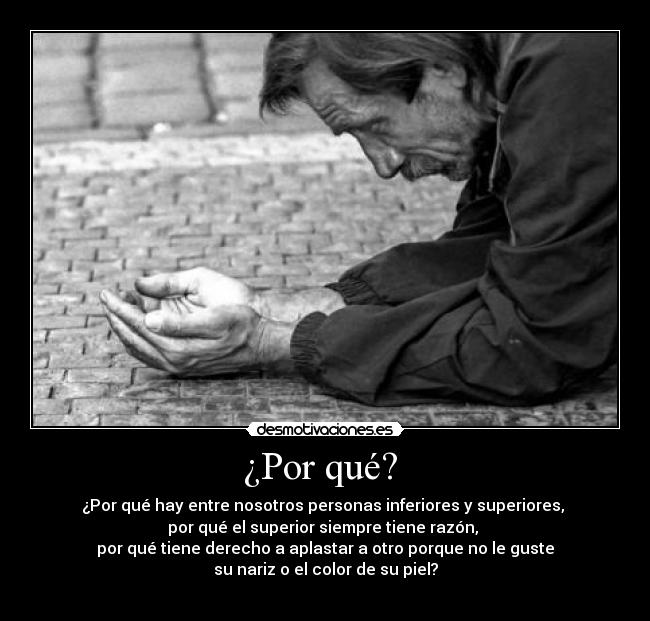 ¿Por qué?  - 