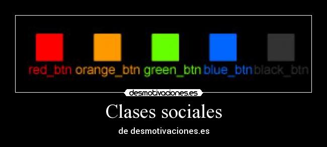 Clases sociales -