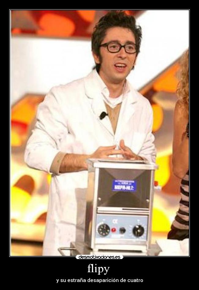 flipy - y su estraña desaparición de cuatro
