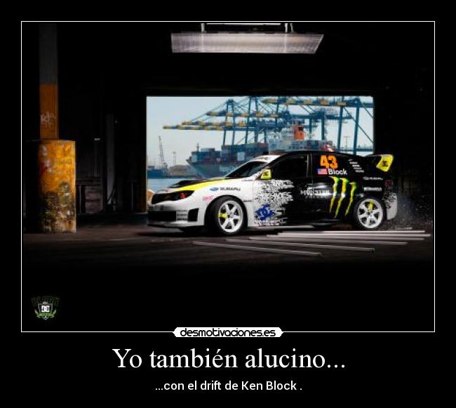 Yo también alucino... -