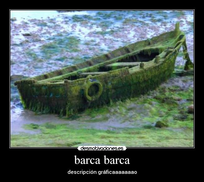 barca barca - descripción gráficaaaaaaao