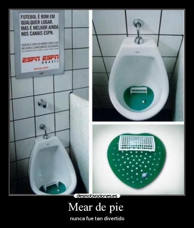 Mear de pie  - nunca fue tan divertido