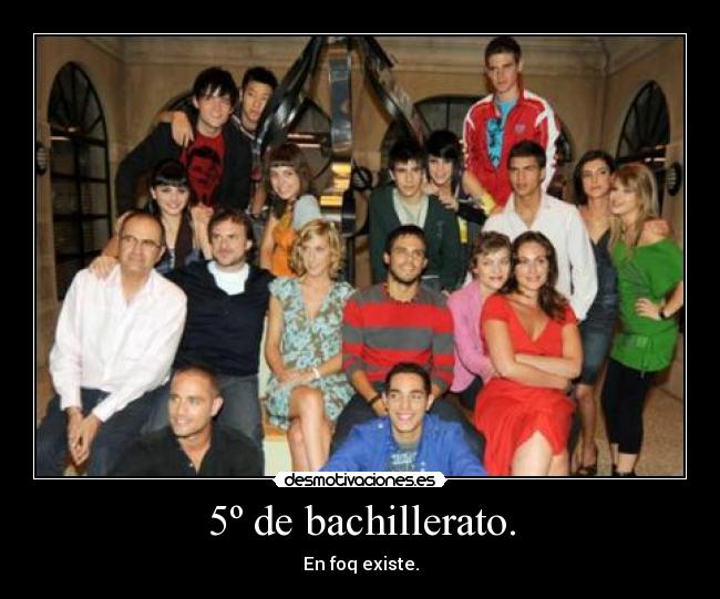 5º de bachillerato. -