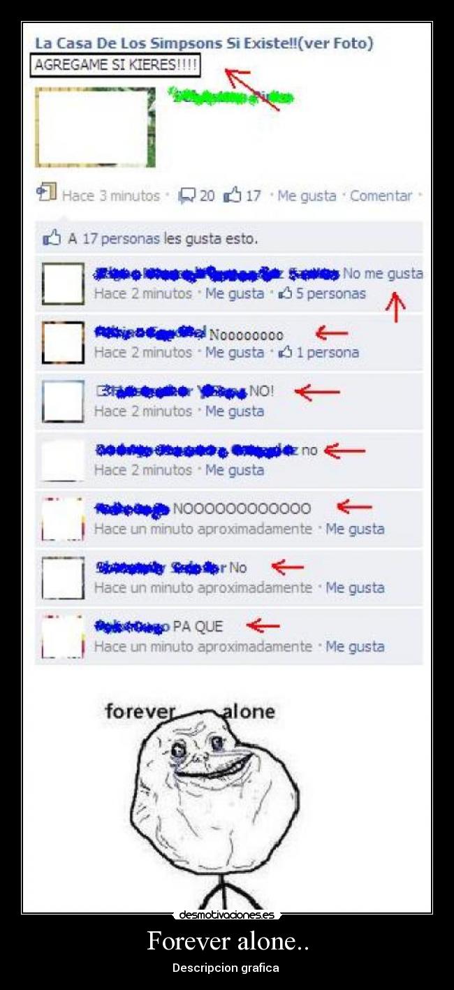 Forever alone.. - Descripcion grafica