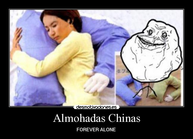 Almohadas Chinas - FOREVER ALONE 