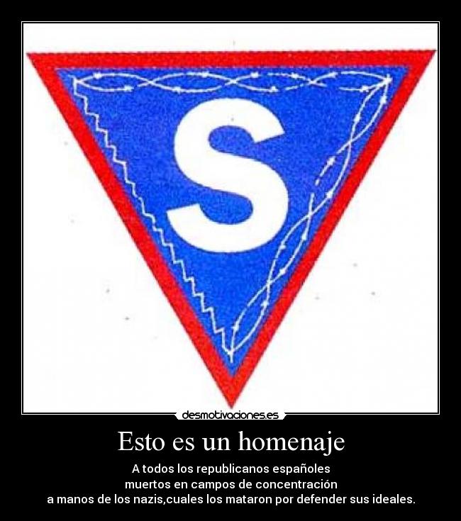 Esto es un homenaje -