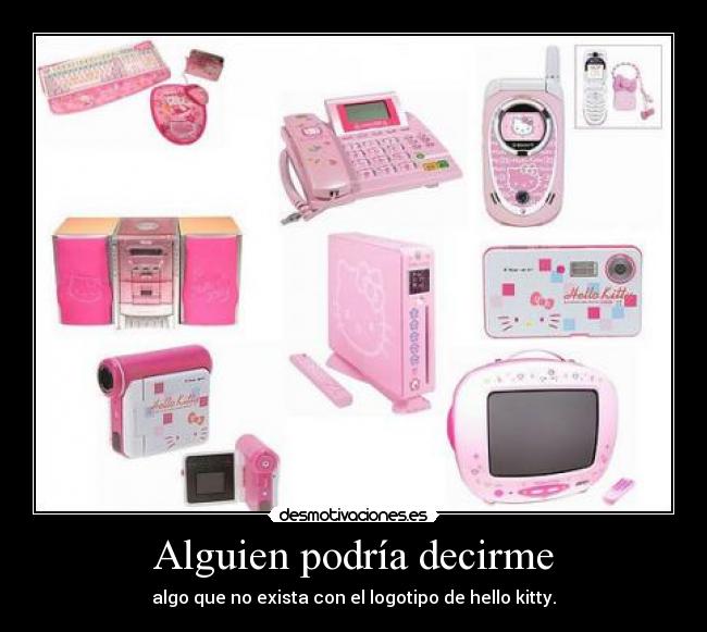 Alguien podría decirme - 