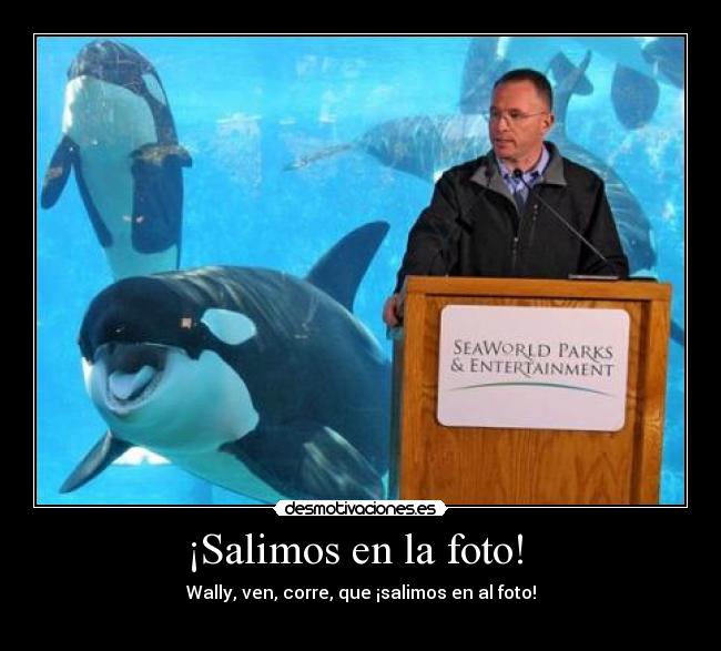 ¡Salimos en la foto! -