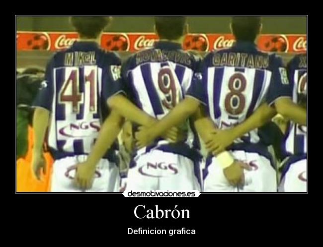 Cabrón - Definicion grafica
