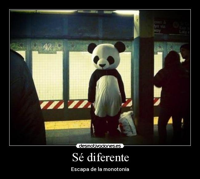 Sé diferente - 