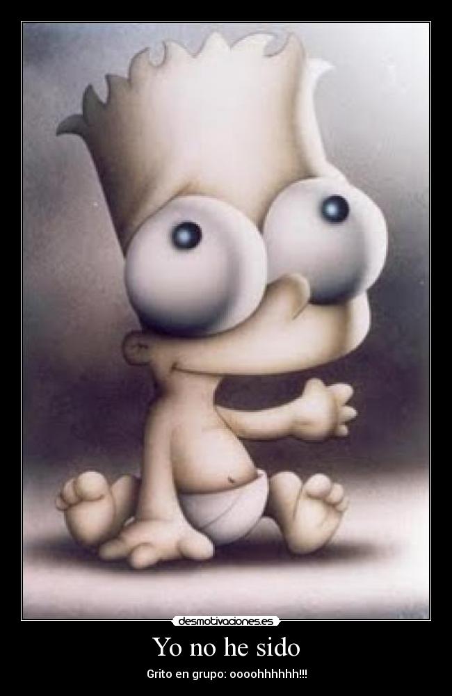carteles bart bebe sido desmotivaciones