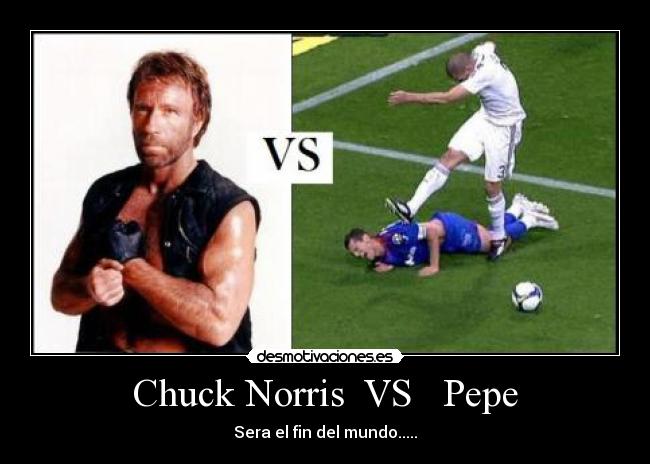 Chuck Norris  VS   Pepe - 