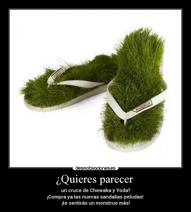 ¿Quieres parecer -