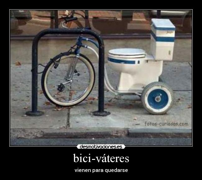 bici-váteres - vienen para quedarse