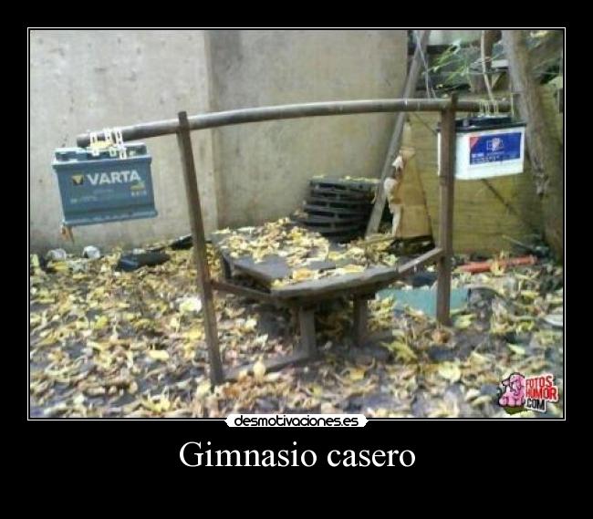 Gimnasio casero - 