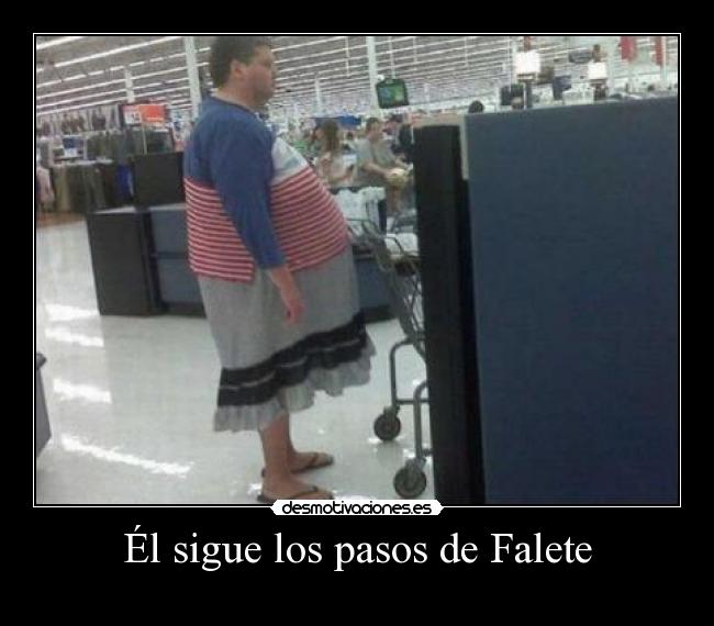 Él sigue los pasos de Falete -