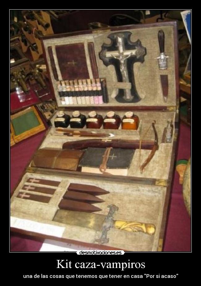 Kit caza-vampiros -