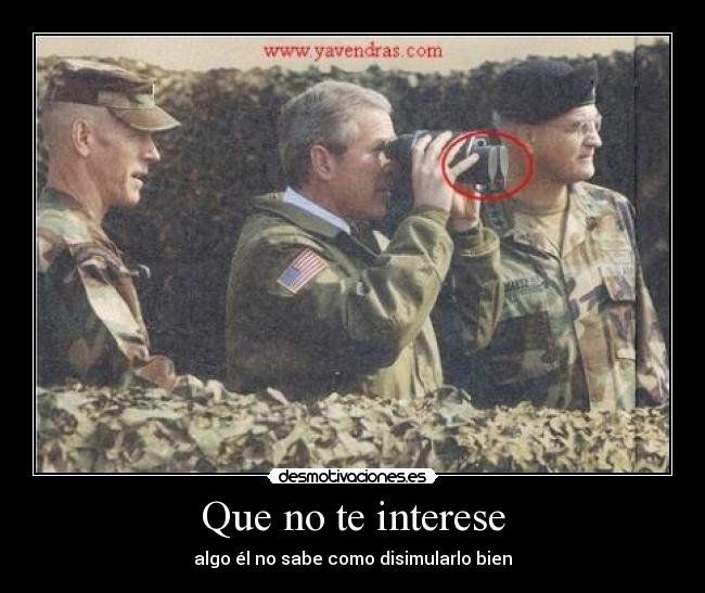 Que no te interese - 