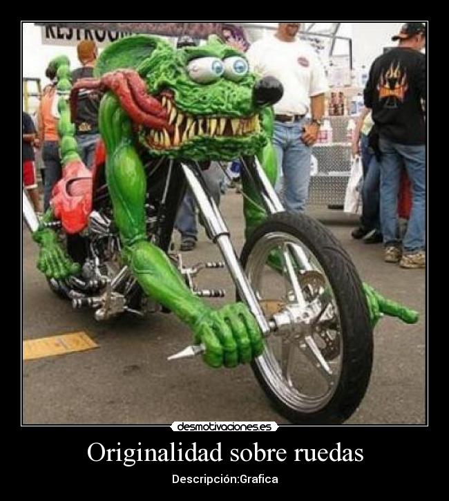 Originalidad sobre ruedas - 