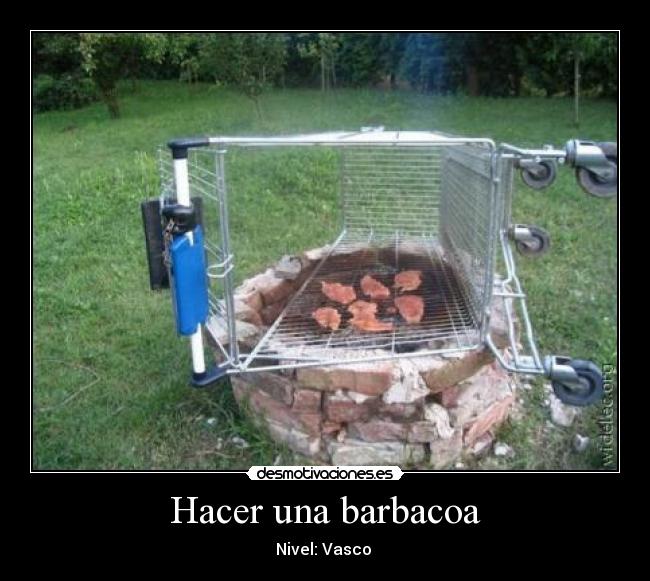 Hacer una barbacoa -