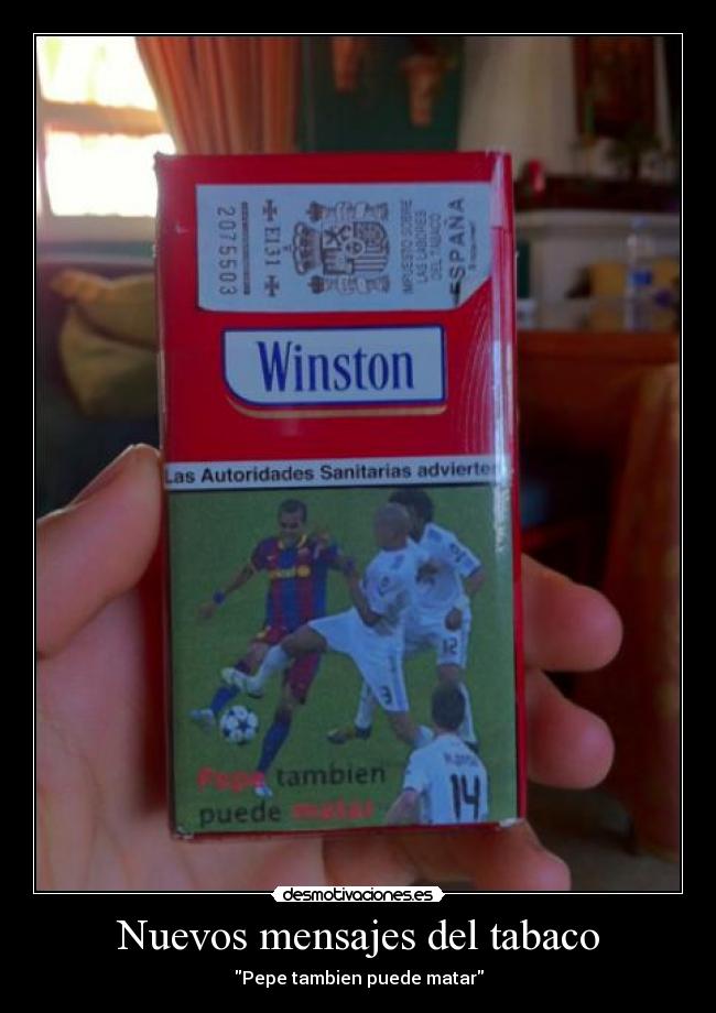 Nuevos mensajes del tabaco -