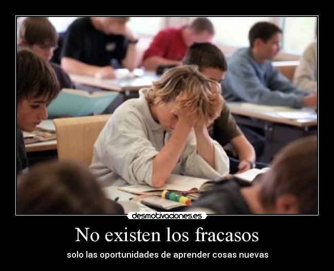 No existen los fracasos -