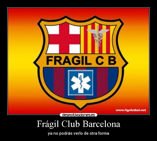 Frágil Club Barcelona -