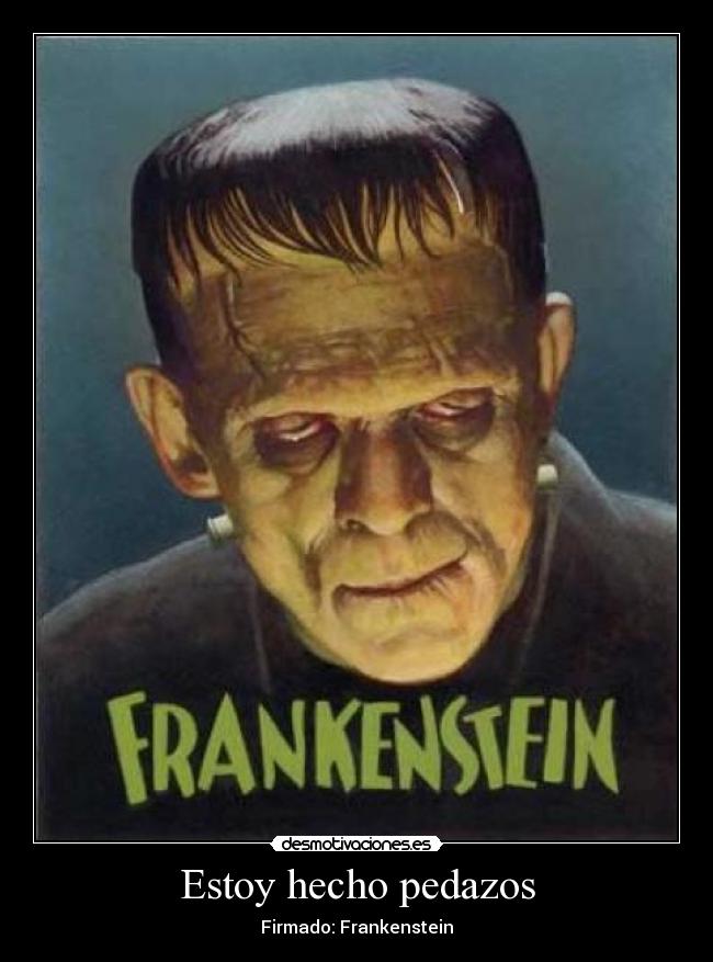 Estoy hecho pedazos -