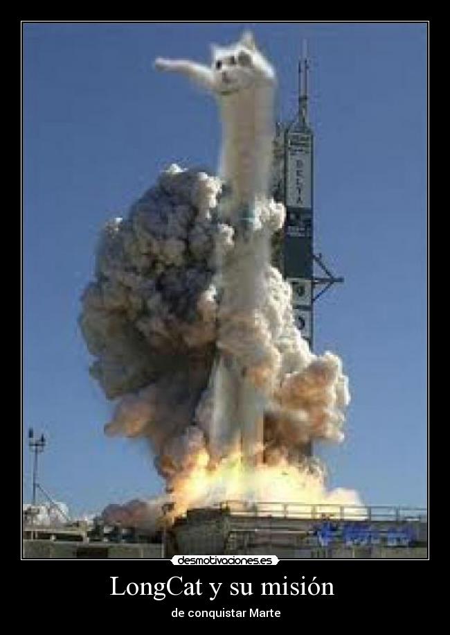 LongCat y su misión  - de conquistar Marte