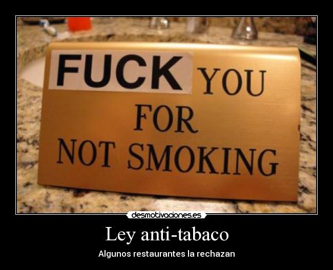 Ley anti-tabaco - 