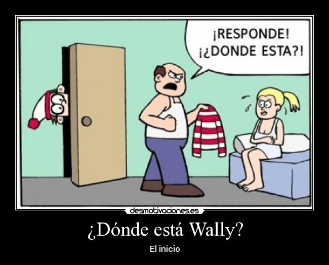 ¿Dónde está Wally? - El inicio