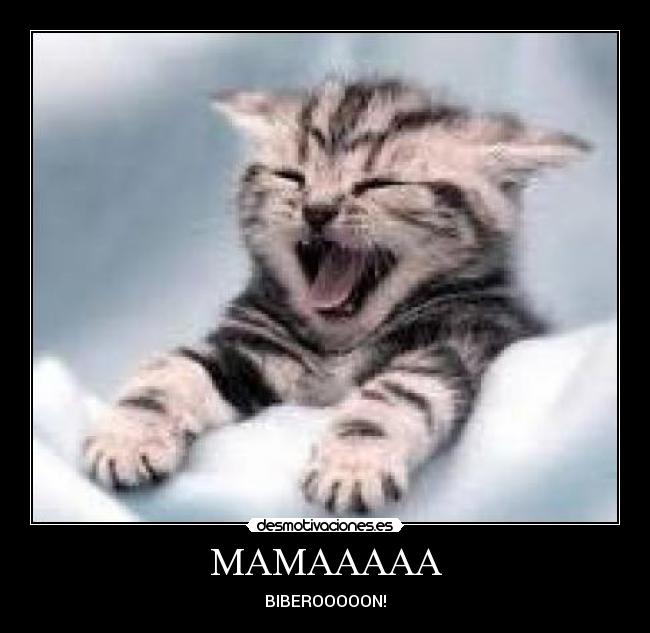 MAMAAAAA - BIBEROOOOON!