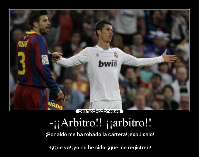 -¡¡Arbitro!! ¡¡arbitro!! - 