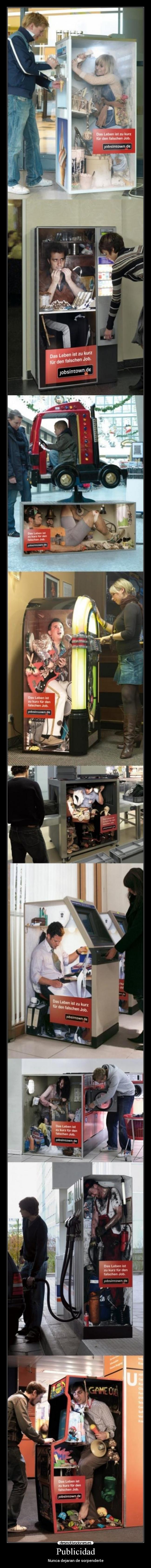 Publicidad - Nunca dejaran de sorpenderte