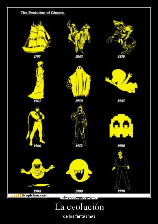 La evolución - de los fantasmas