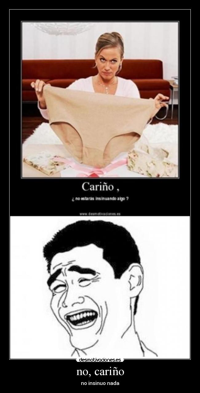 no, cariño - 