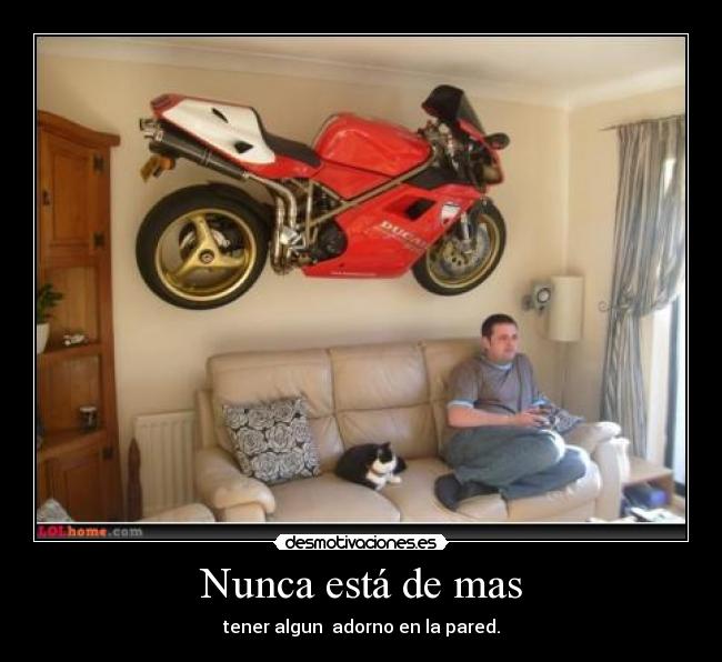 Nunca está de mas -