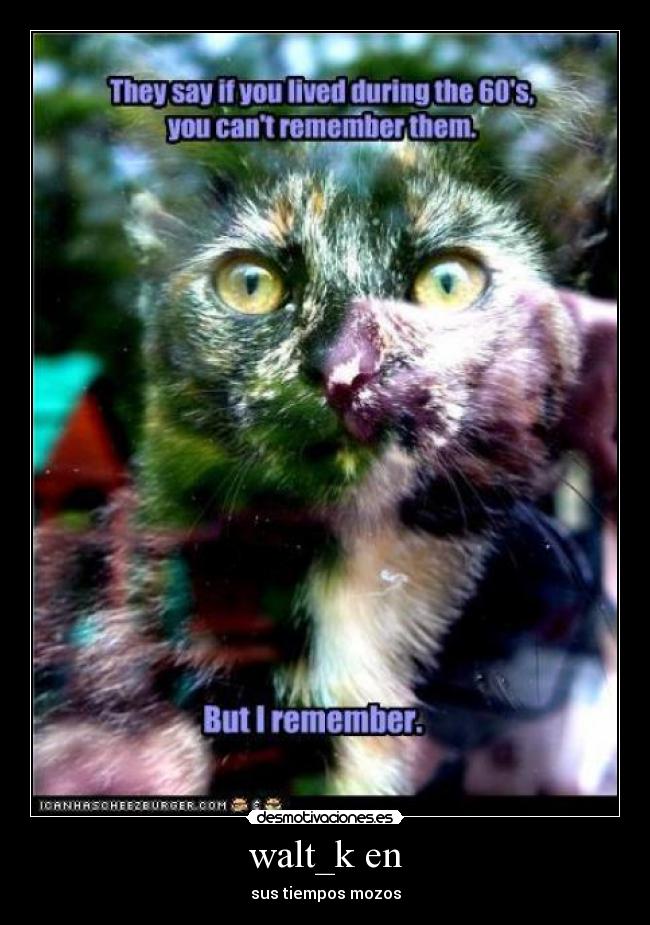 walt_k en - sus tiempos mozos